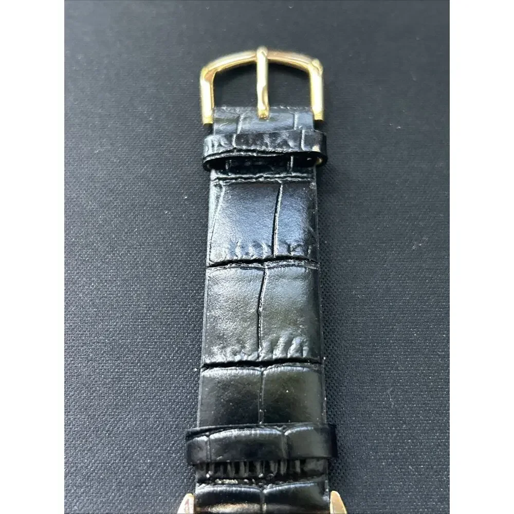 Gossip Gold Tone Black Dial And Band Women’s Quartz Watch